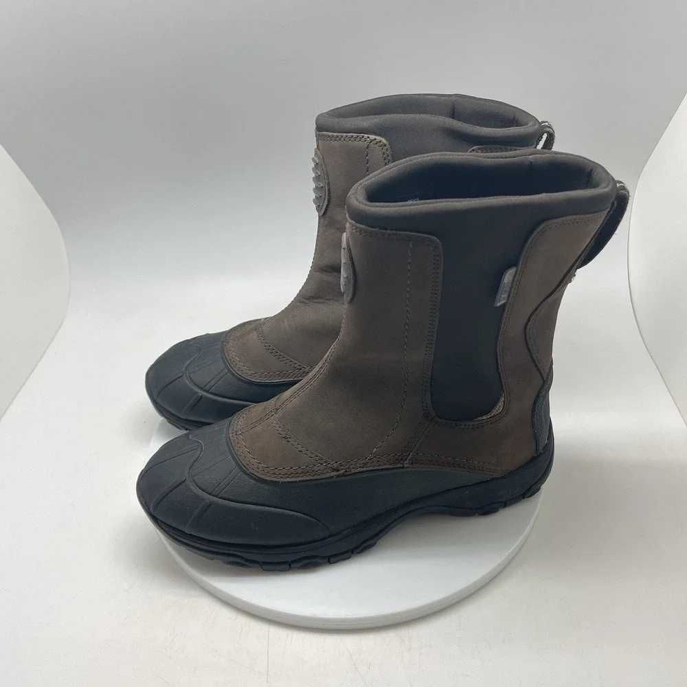 L.L. Bean Storm Chaser‎ Boots Mens 7 M Black TEK 2.5 Waterproof Side Zip 258402